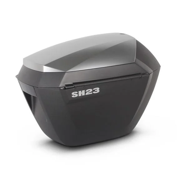 Valise Shad SH23 ALU Universel – Gris Ref : SHD0B23200W / D0B23200W