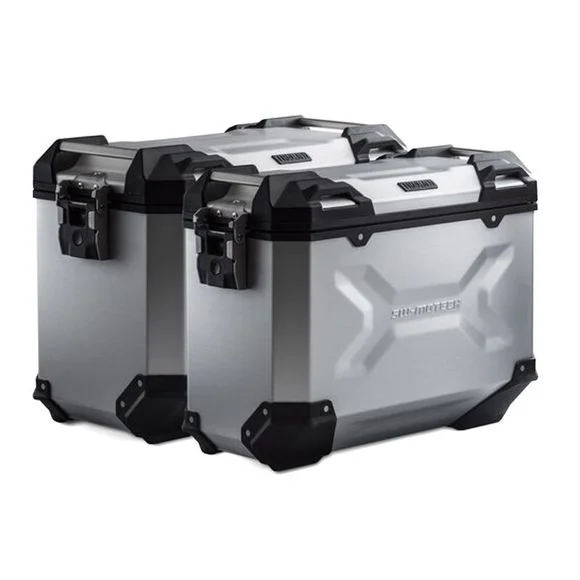 Valise SW-MOTECH KIT COMPLET TRAX ADVENTURE 45/45 L – Gris Ref : KFT.06.921.70100