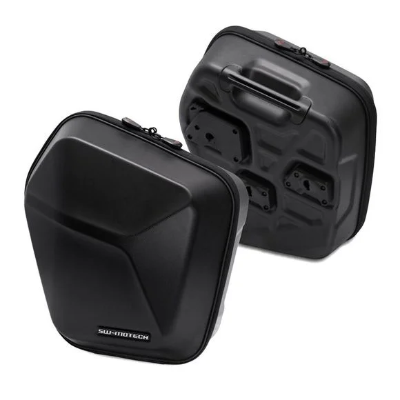 Valise SW-MOTECH KIT COMPLET URBAN ABS Noir (2×16.5 litres) – Noir Ref : SWM0049 / BC.HTA.08.993.30001/B