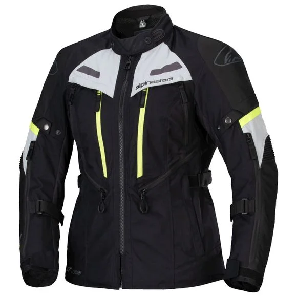 Veste Alpinestars STELLA BOGOTA’ PRO DRYSTAR – Gris / Jaune Ref : AP12846