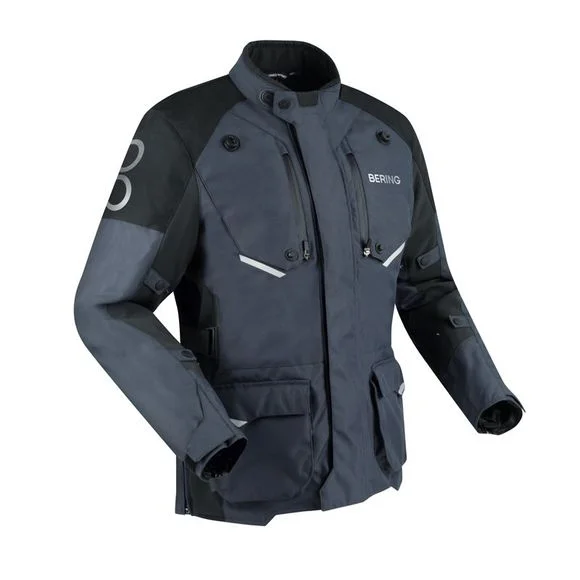 Veste Bering CALGARY – Noir / Gris Ref : BR1565