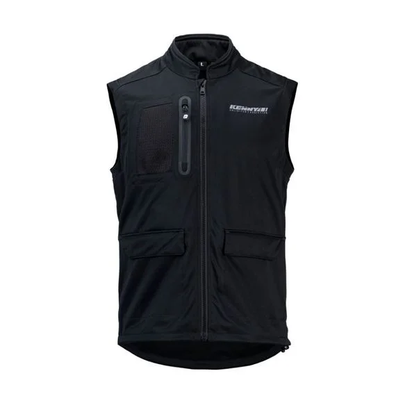 Veste enduro Kenny BODYWARMER FULL BLACK 2024 – Noir Ref : KE1690