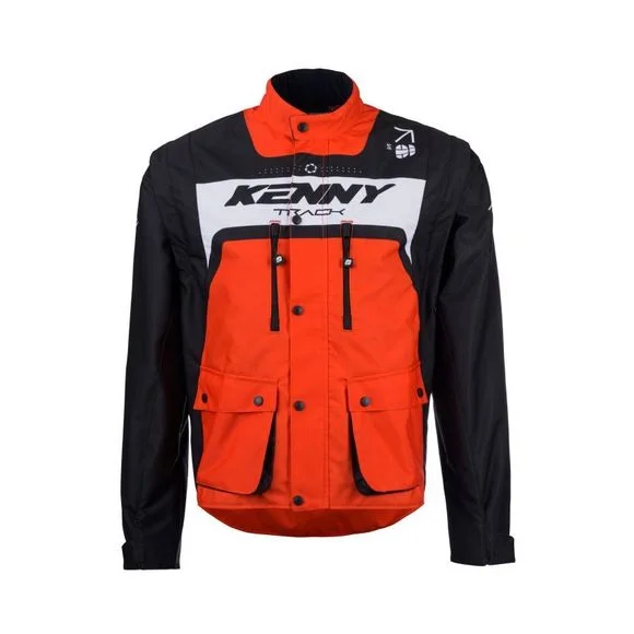 Veste enduro Kenny TRACK 2025 – Orange / Noir Ref : KE2407