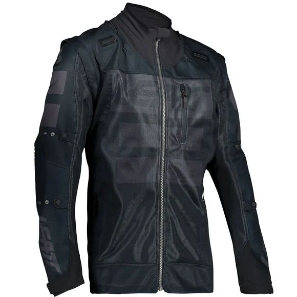 Veste enduro Leatt 4.5 X-FLOW – BLACK 2023 – Noir Ref : LB0397
