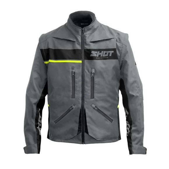 Veste enduro Shot CONTACT ASSAULT 2023 – Gris / Jaune Ref : SO2474