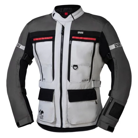 Veste IXS MONTEVIDEO-ST 3.0 – Gris / Noir Ref : IS1115
