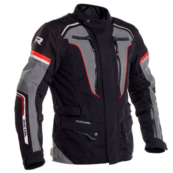 Veste Richa INFINITY 2 PRO – BLACK – Noir / Gris Ref : RC0679