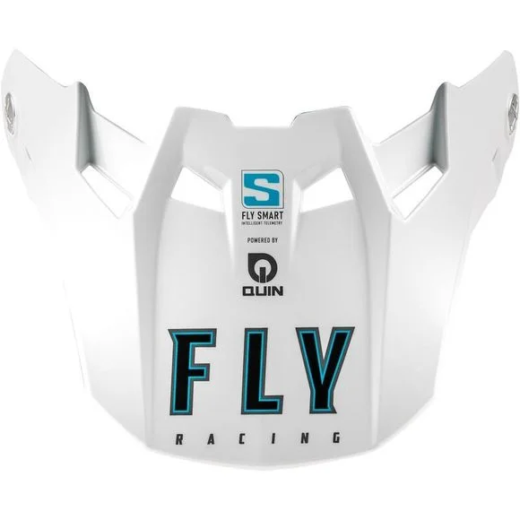 Visière TT Fly FORMULA S – SOLID – Blanc Ref : FL1536