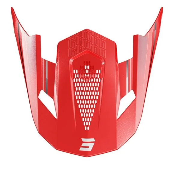 Visière TT Shot LITE CHALLENGER RED PEARLY – Noir / Rouge Ref : SO2832 / A06-21OA-B03-P01