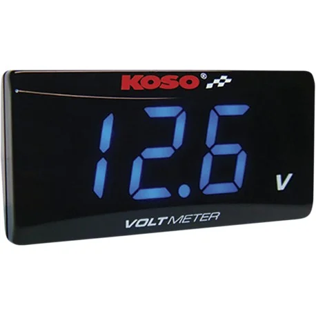 Voltmetre moto KOSO Super Slim Style
